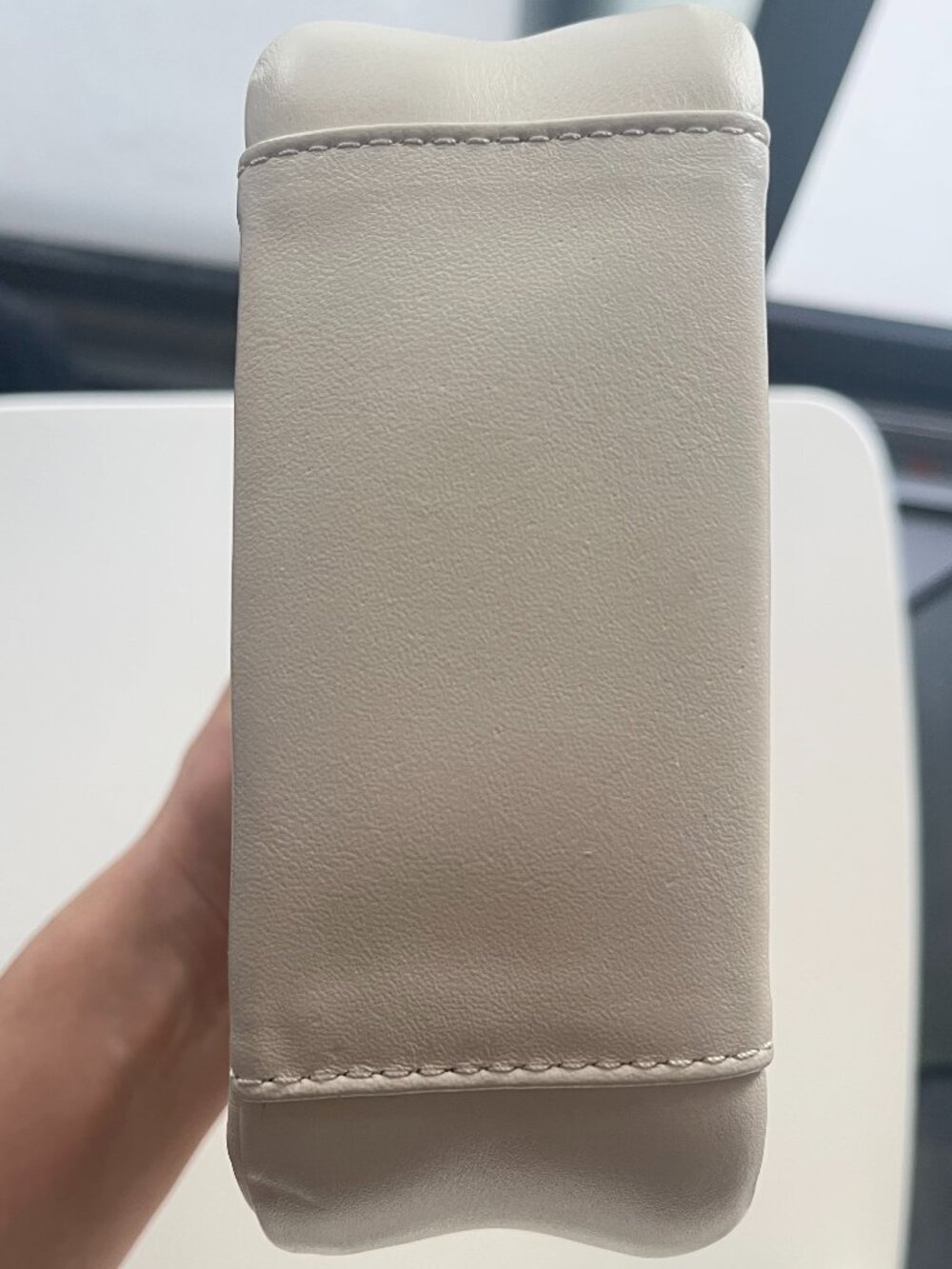 Songmont Small Wonton Bag in Cream - Picture 5 of 5